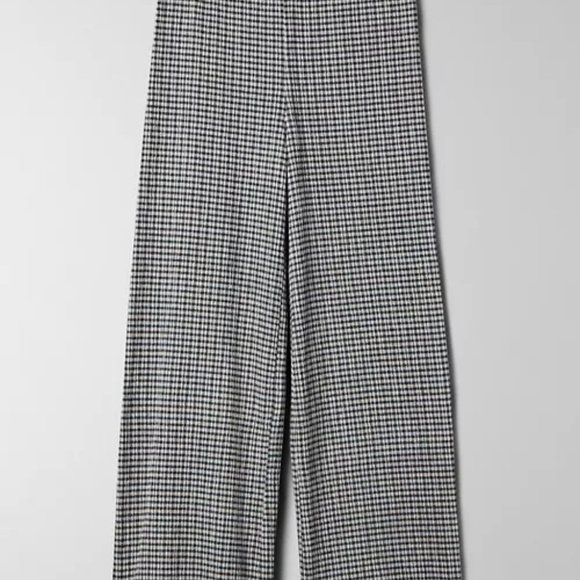 Wilfred Pants - Aritzia Wilfred Verona Seersucker Pant, Kelp/Espace